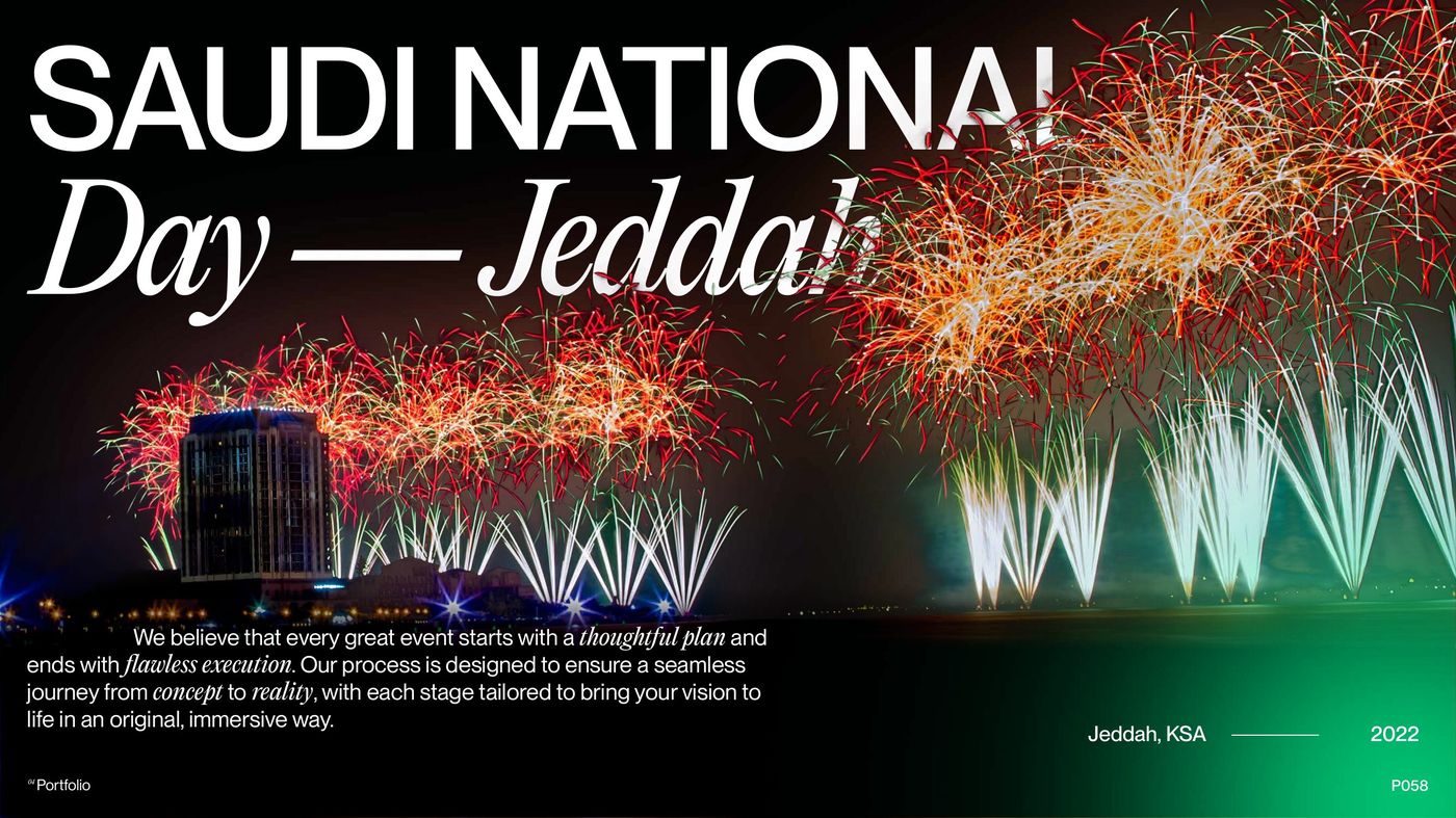 Saudi National Day — Jeddah